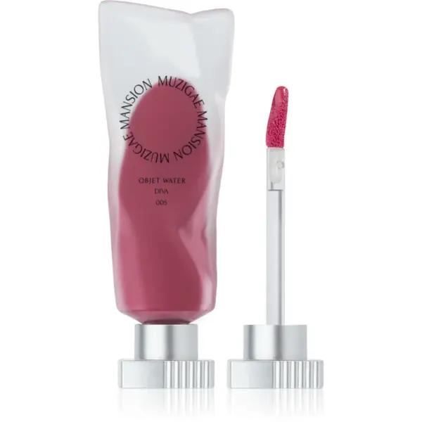 MUZIGAE MANSION Objet Water ruj de buze lichid, mat și hidratant culoare 005 Diva 5.8 ml