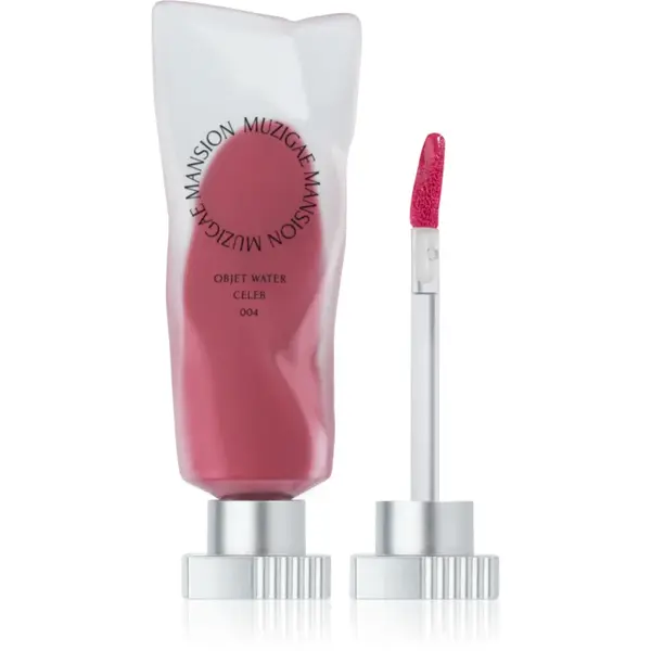 MUZIGAE MANSION Objet Water ruj de buze lichid, mat și hidratant culoare 004 Celeb 5.8 ml