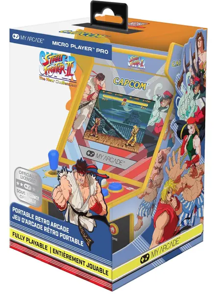 My Arcade Super Street Fighter Ii Micro Player Pro