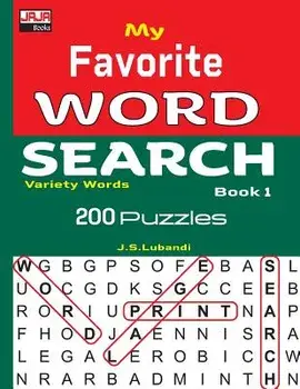 My Favorite Word Search Book 1, Paperback/J. S. Lubandi