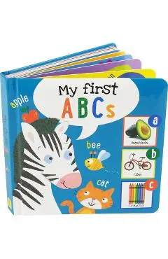My First ABCs Padded Board Book - Simon Abbott