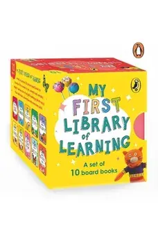 My First Library of Learning: Box Set, Complete Collection of 10 Early Learning Board Books for Super Kids, 0 to 3 Abc, Colours, Opposites, Numbers, A, Board Books/Penguin India