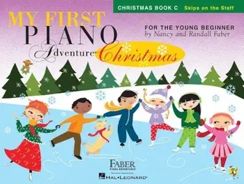 My First Piano Adventure Christmas, Book C: Skips on the Staff, Paperback/Nancy Faber