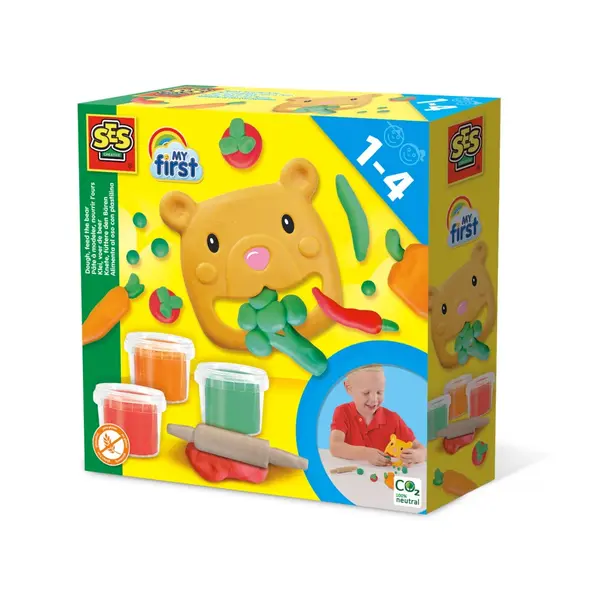 My First , Set creativ cu plastilina , zHraneste Ursuletul, (SES)