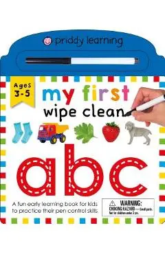 My First Wipe Clean: ABC - Roger Priddy