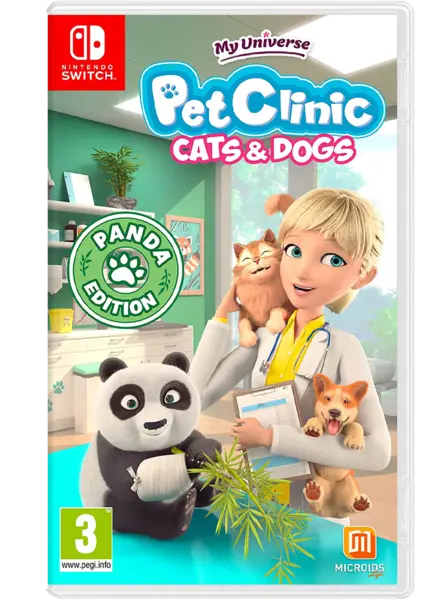 My Universe Pet Clinic Cats Dogs Panda Edition Нинтендо Суич