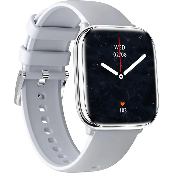 Myphone Ceas inteligent myPhone Watch Pastel, AMOLED, Bluetooth, 1,75, 390 x 450 pixeki, IP67, Argintiu
