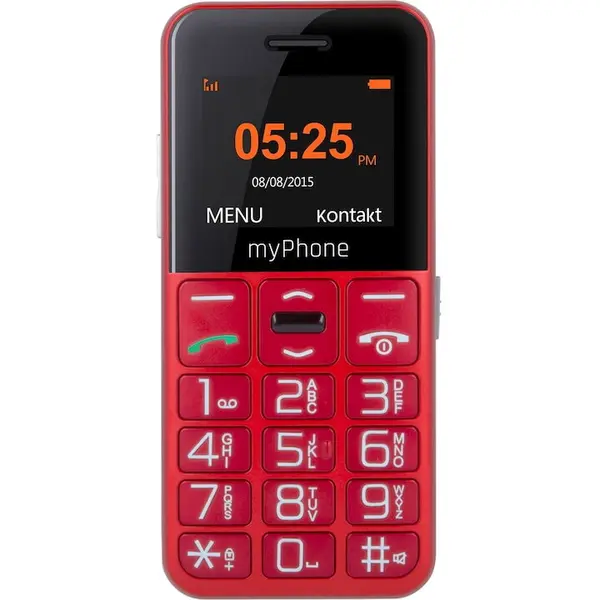 Myphone Telefon mobil MyPhone Halo Easy, 2G, 1.8, VGA, 1000mAh, Rosu