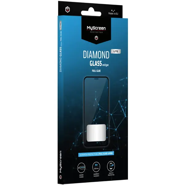 MyScreen Protector Sticla protectie MyScreen Lite Glass Edge Full Glue iPHONE X / XS / 11 Pro negru