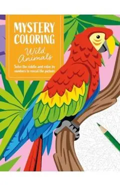 Mystery Coloring Wild Animals - David & Charles Publishing