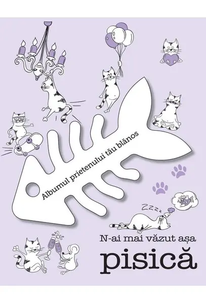 N-ai mai vazut asa pisica |