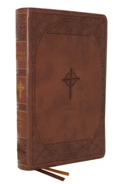 Nabre, New American Bible, Revised Edition, Catholic Bible, Large Print Edition, Leathersoft, Brown, Comfort Print: Holy Bible - Catholic Bible Press