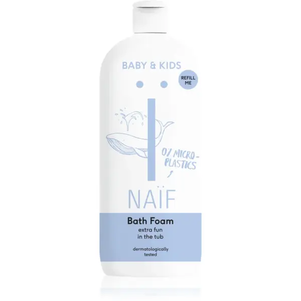 Naif Baby & Kids Bath Foam spuma de baie relaxanta pentru copii 500 ml