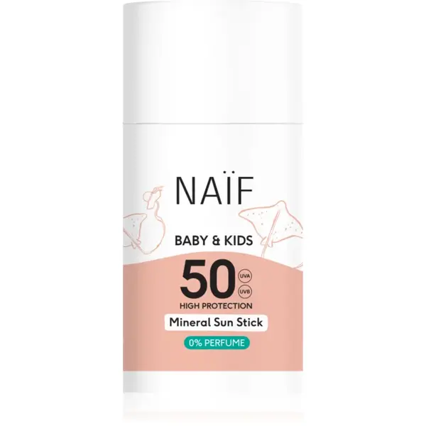 Naif Baby & Kids Mineral Sun Stick stick plaja SPF 50 36 g