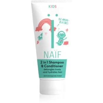 Naif Kids Shampoo & Conditioner sampon si balsam 2 in 1 pentru copii