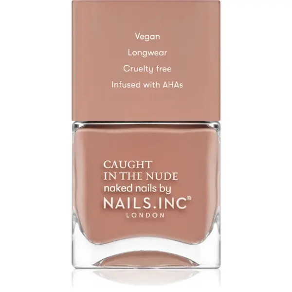 Nails Inc. Caught in the nude lac de unghii culoare Turks and caicos beach 14 ml