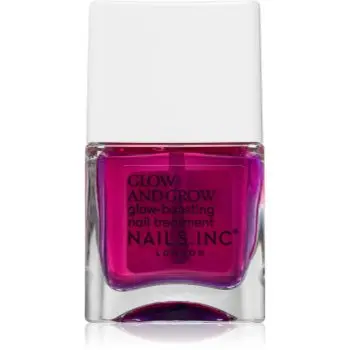 Nails Inc. Glow and Grow Nail Growth Treatment lac pentru intarirea unghiilor
