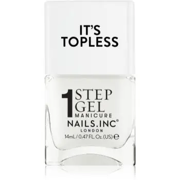 Nails Inc. It’s Topless lac de unghii sub forma de gel pentru un efect de lunga durata