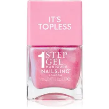 Nails Inc. It’s Topless lac de unghii sub forma de gel pentru un efect de lunga durata