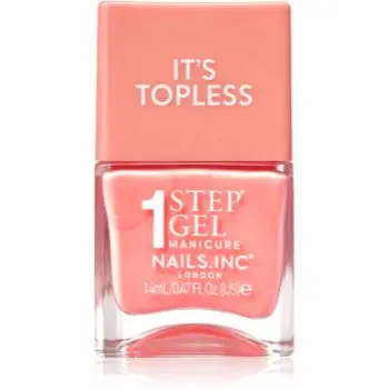 Nails Inc. It’s Topless lac de unghii sub forma de gel pentru un efect de lunga durata