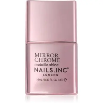 Nails Inc. Mirror Chrome lac de unghii lucios