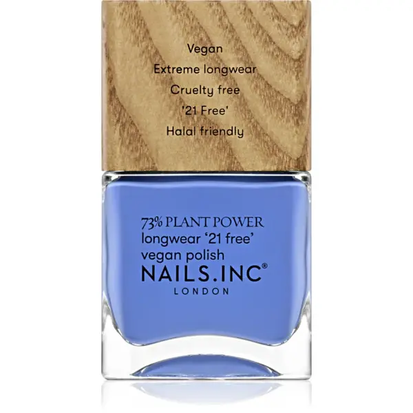 Nails Inc. Plant Power lac de unghii cu rezistenta indelungata culoare Soul Surfing 14 ml