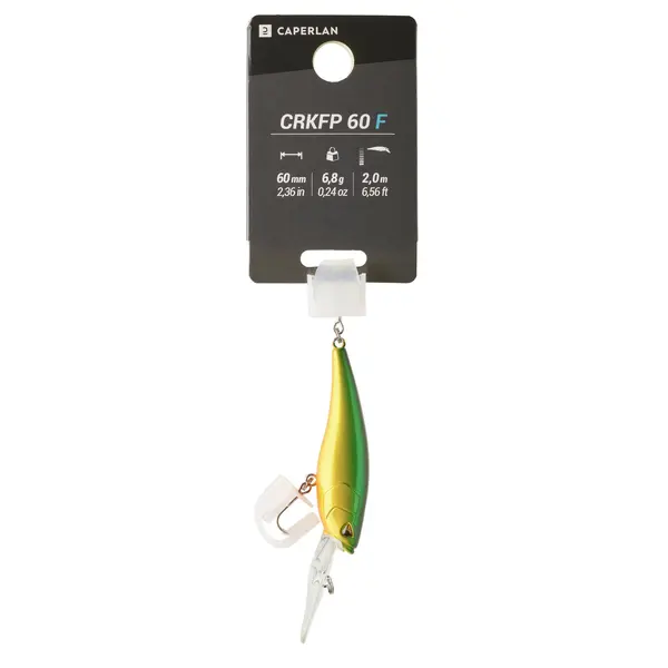 Nălucă flexibilă CRANKBAIT pescuit cu năluci CRKFP 60 F Hot tiger