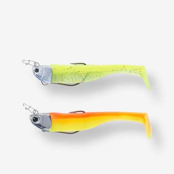 NĂLUCĂ FLEXIBILĂ SHAD WXM KIT MOGAMI 120 10/15G FOSFORESCENT