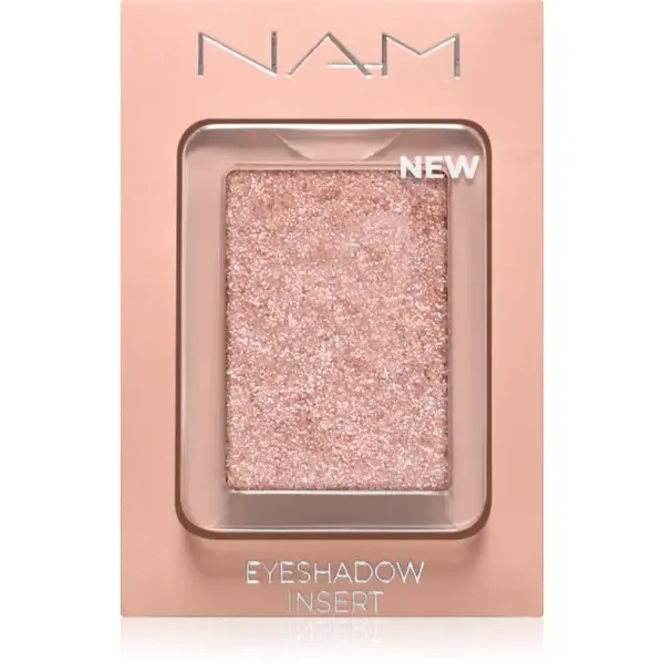 NAM Foil Eyeshadow umbre de pleoape cu sclipici culoare 9 Golden Rose 2.5 g
