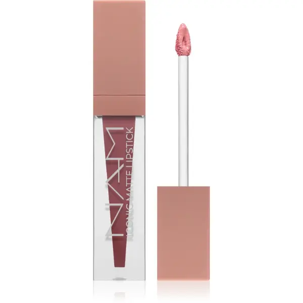 NAM Iconic Matte Lipstick ruj de buze lichid, mat și hidratant culoare 7 True Nude 3.5 ml