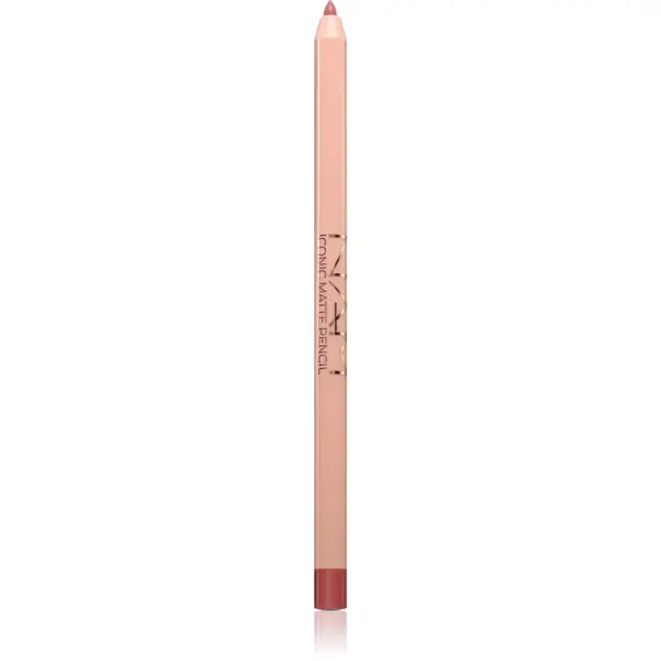 NAM Iconic Matte Pencil creion contur buze cu efect matifiant culoare 4 Soft Nude 0.7 g
