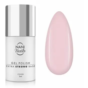 NaniNails Milky Pink lac intaritor de baza pentru unghii