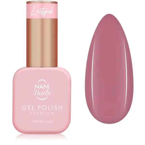 NaniNails NANI Leitgeb unghii cu gel folosind UV / lampă cu LED culoare Rtěnka na límečku 6 ml