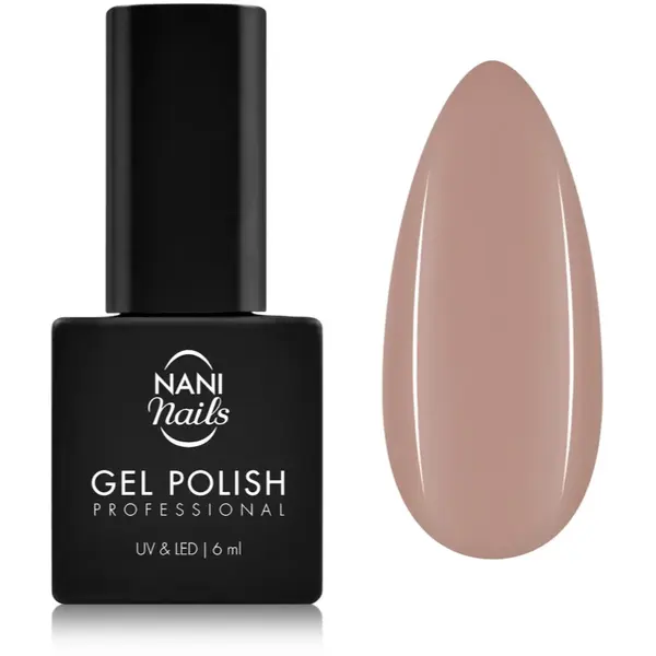 NaniNails NANI Professional lac de unghii sub forma de gel culoare Mocha Mousse 6 ml