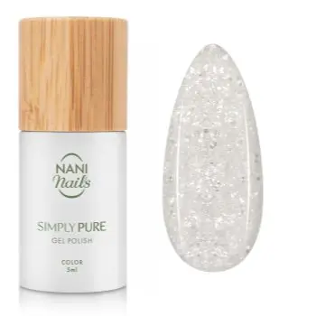 NaniNails Simly Pure unghii cu gel folosind UV / lampă cu LED