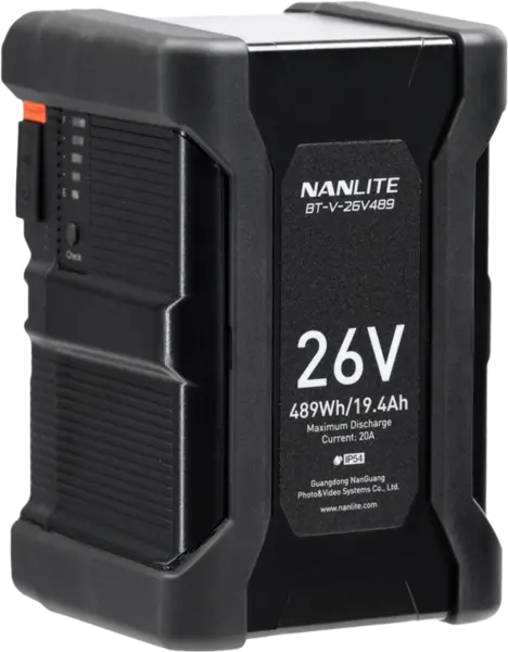 Nanlite battery V-mount 26V 489WH