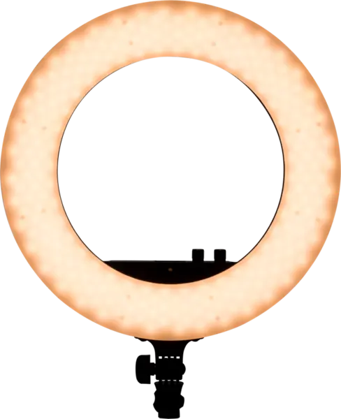 Nanlite Halo18 LED Ring Light, luminozitate reglabila, Lumina continua