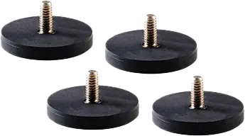 Nanlite Magnetic Base Adapter with 1/4"-20 Thread Set (4pcs)