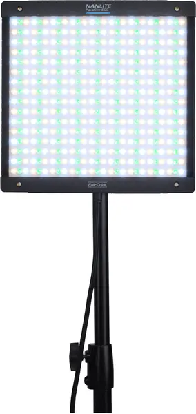 Nanlite PavoSlim 60C Panou LED RGBWW, 72W, 2700K-7500K, CRMX LumenRadio, DMX, baterie NP-F/V-Mount, Softbox inclus