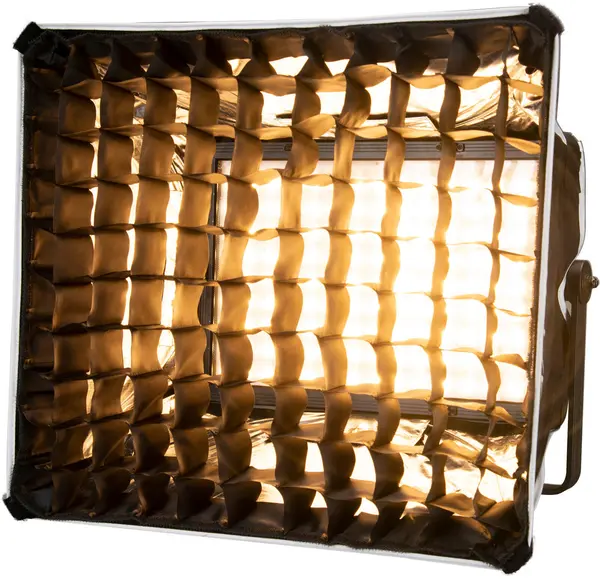Nanlite SB-MP60 Softbox Pliabil cu Eggcrate pentru Panou LED MixPanel 60, Interior Argintiu, Prindere Velcro