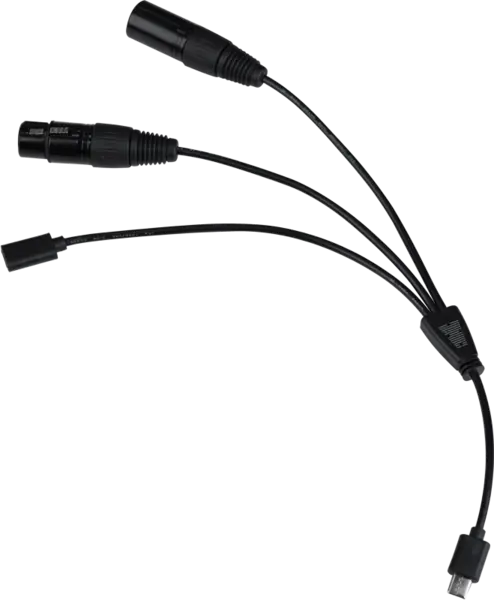 Nanlite USB-C to DMX Cable Splitter