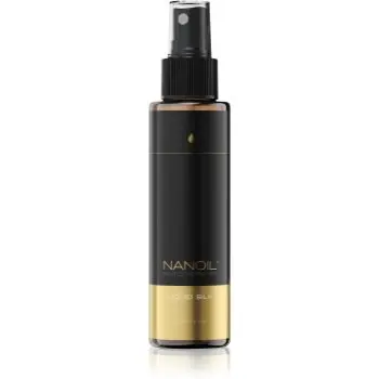 Nanoil Liquid Silk balsam fără clătire, cu efect de netezire pentru păr