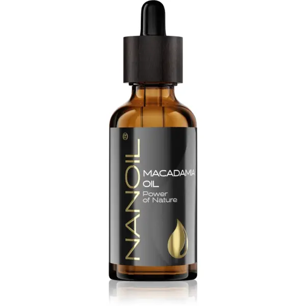 Nanoil Macadamia Oil macadamia oil pentru față, corp și păr 50 ml