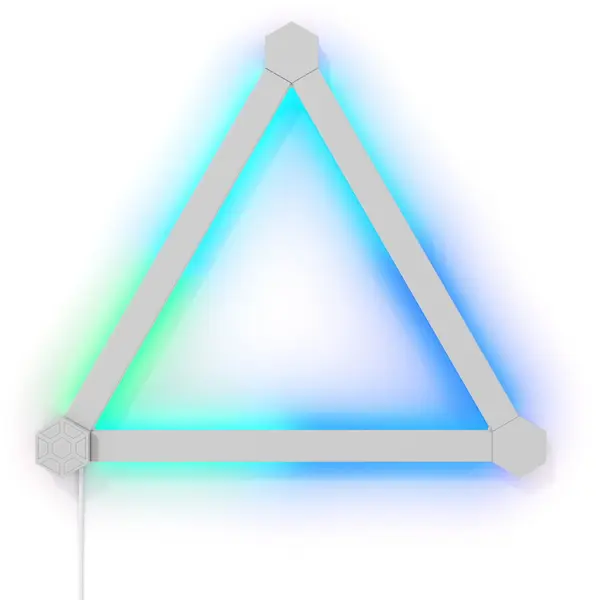 Nanoleaf Nanoleaf Bucati extindere Lines, Wi-Fi, LED, RGB compatibil Apple HomeKit, Google Assistant, 3 bucati
