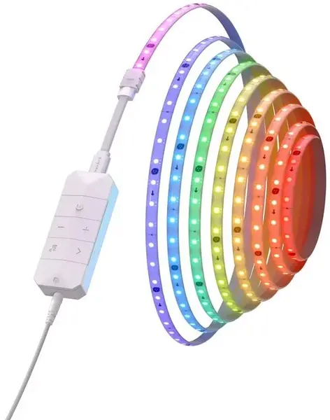 Nanoleaf Smart LED bandă - Addressable Light Strip Starter Kit, 5 m, multicoloră