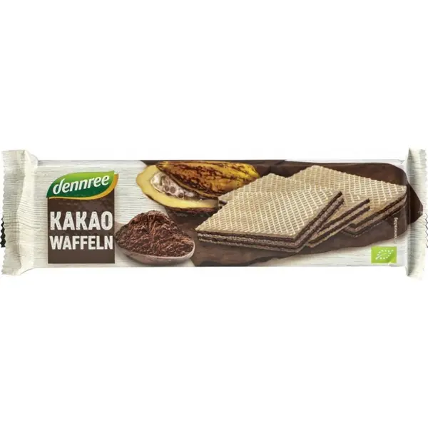 Napolitane cu crema de cacao, eco - 125 g