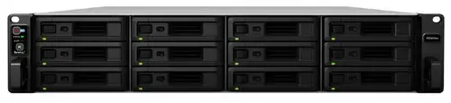NAS Synology RS3618xs, Gigabit, 12 Bay-uri, Procesor Intel Xeon D-1521, Quad Core 2.4 GHz (base) / 2.7 GHz (turbo), 8 GB DDR4 (Negru)