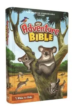 Nasb, Adventure Bible, Hardcover, Full Color Interior, Red Letter Edition, 1995 Text, Comfort Print - Lawrence O. Richards