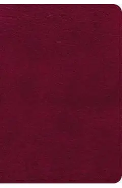 NASB Large Print Compact Reference Bible, Burgundy Leathertouch - Holman Bible Publishers