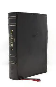Nasb, MacArthur Study Bible, 2nd Edition, Leathersoft, Black, Comfort Print: Unleashing God's Truth One Verse at a Time - John F. Macarthur